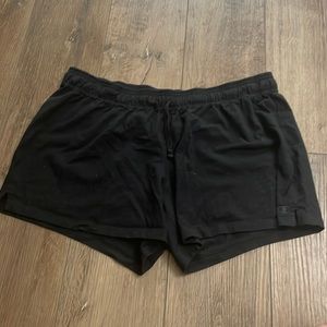 Champion black lounge shorts